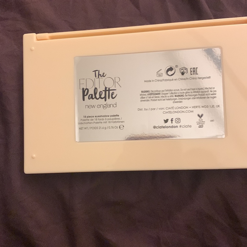 Never been used Ciate London editors palette - Picture 3 of 3